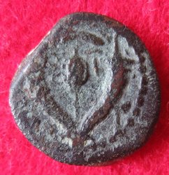 135-104v Johannes Hyrkanus, Prutah, Hend 1141 (2).JPG