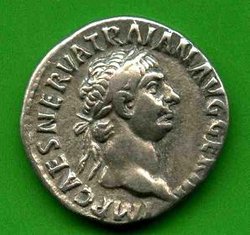 Denar Traianus C. 302 Av. IMP CAES NERVA TRAIAN AVG GERM..jpg