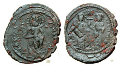 Constantin X ant Eudocia AE32mm Follis  Christus (NF).jpg