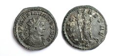 Maximianus Herculius FELICITAS SAEC Antoninian RIC 362.jpg
