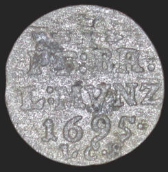 Brandenburg 1 Pfennig, einseitig - 1695.jpg