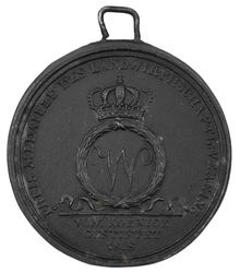 Medaille - Landwirthschaftlicher Verein - vom Koenige gestiftet 1818 - AV.jpg