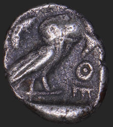 454-404 v.Chr. - Attica - Athen - Hemiobol, Silber - Athena_Eule - RV.jpg