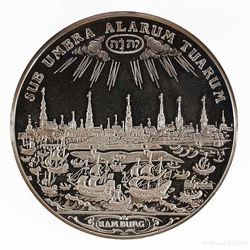 1973 Medaille Silber Replik des Hamburger Bankportugaleser von 1665_01 800x800 150KB.jpg