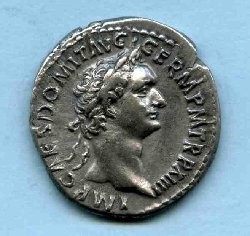 Denar Domitianus C. 287 Av. IMP CAES DOMIT AVG GERM  PM TRP XIIII..jpg
