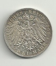Fr. Aug. König von Sachsen; E; 1906; RS.jpg