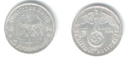 zwei 5 Reichsmark hinten.JPG