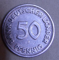 50 Pfennig Bank Deutscher Lander Ohne Jahreszahl F Numismatikforum