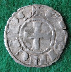 1245-1278 Wilhelm II. Denar, Clarentia, MPS - (1).JPG