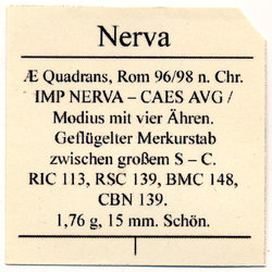 Münzblättchen Nerva Quadrans RIC 113.jpg