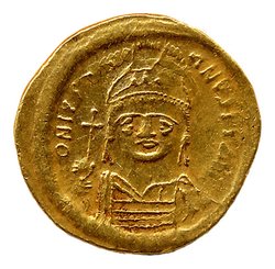 Justinian II Solidus Sear 140 av (NF).jpg