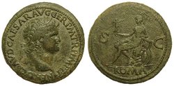 Nero Sestertius RIC I, p. 166, 273 var..JPG