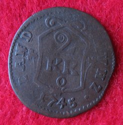 1743-1799 Karl Theodor, 2 Kreuzer 1745 o, KM 310 (2).JPG