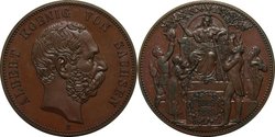 J 123a - Kupfermedaille 5-Mark-Größe Sachsen Albert 1889.jpg