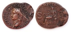 Caligula As VESTA RIC I 47 Error Coin.jpg