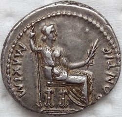 Tiberius 15-18 Denar 3,81g Lyon RIC 28 R.JPG