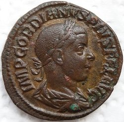 Gordianus III. 241-243 Sesterz 22,06g Rom RIC 300a A.JPG