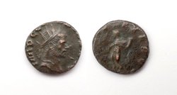 Claudius Gothicus Antoninian GENIVS EXERCI RIC 48.jpg