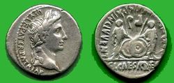 Denar Augustus C. 43c.jpg