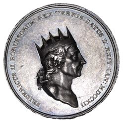 Medaille - D. Loos - 1786 - Tod Friedrich des Großen - Silber - AV.jpg