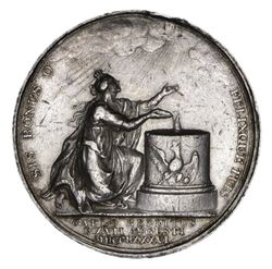 Medaille - D. Loos - 1786 - Tod Friedrich des Großen - Silber Henkelspur - RV.jpg