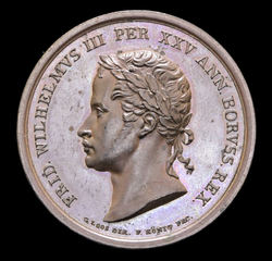 Medaille - G.Loos F.König - 1822 - Friedrich Wilhelm III. - 25jähriges Regierungsjubiläum - AV.jpg