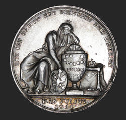 Medaille - D. Loos -  Auf den Tod von Königin Luise 1810 - RV.jpg
