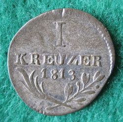 1806-1816 Friedrich I. Kreuzer 1813, KM 499 (2).JPG