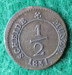 1816-1864 Wilhelm I. 0,5 Kreuzer 1831, KM 547 (2).JPG