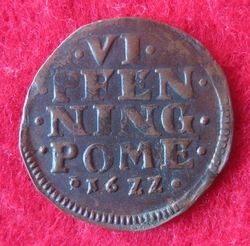 1592-1625 Philipp Julius, 6 Pfennig 1622, KM 29 (2).JPG