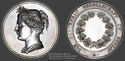 Die Preismedaille in Silber für Die Gartenbau-Gesellschaft zu Berlin - 1889 - Kat. Sommer W 110, Emil Weigand.jpg