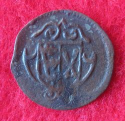 1618-1645 Dorothea Sophie v.Sa-Alt. 3Pfennig 1621, KM 28 (1).JPG