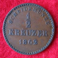 1816-1864 Wilhelm I. 0,5 Kreuzer 1862, KM 603 (2).JPG