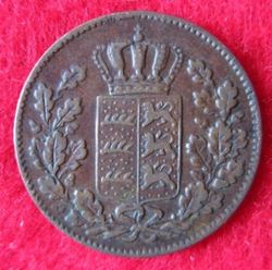 1816-1864 Wilhelm I. 0,5 Kreuzer 1855, KM 585 (1).JPG