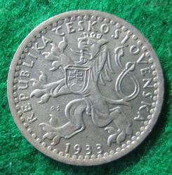 1921-1938 Republik, 25 Haleru 1933 (1).JPG