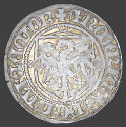 Groschen - ca 1468-70 - Ktm Brandenburg, Königsberg in der Neumark - Bahrfeldt 40e var - AV.jpg