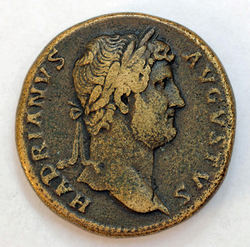 Hadrianvs Sesterz - RIC 706 - 30,44g - 30-31mm avers.jpg (130.52 KiB) 1604 mal betrachtet Hadrianvs Sesterz - RIC 706 - 30,44g - 30-31mm avers.jpg