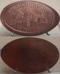 k-k-HDH Souvenirmünze Heidenheim Schloss Hellenstein, Oval.JPG