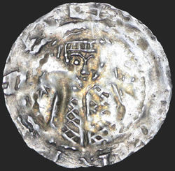 Denar - Brandenburg, Slawische Herrschaft - 1145-1150 - Pribislav-Heinreich - Bahrfeldt I. 3 -RV.jpg