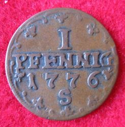 1765-1796 Friedrich Albrecht, 1 Pfennig 1776 S, KM 55 (2).JPG