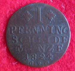 1815-1830 Karl, Pfennig 1824 CvC; KM 1107 (2).JPG