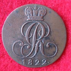 1820-1830 Georg IV. 1 Pfennig 1822 C, KM 125,1 (1).JPG