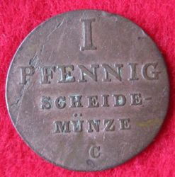1830-1837 Wilhelm IV. 1 Pfennig, 1831 C, KM 150,3 (2).JPG