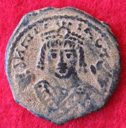 582-602 Mauricius Tiberius, Follis, Theoupolis, J 14, 3.Off, So 7,63 (1).JPG