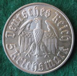 AKS 69, 5 Reichsmark Luther 1933 F, KM 80 (1).JPG