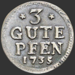 3 Gute Pfen - 1735 - Kgr Preußen, Kurmark Berlin -Schrötter 416 var -RV.jpg