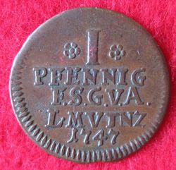 1732-1772 Friedrich III. Pfennig 1747, KM 283 (2).JPG