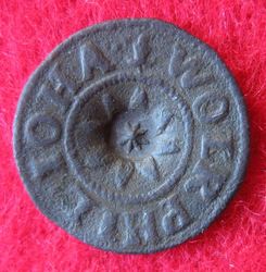 1638-1666 Vollrath IV.,Philipp,Johann, Pfennig 1638, KM 128 (1).JPG