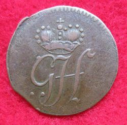 1813-1845 Georg Heinrich, Pfennig 1817 W, KM 88 var (1).JPG