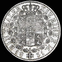 1831 - Preußen - Ein Thaler - Mzt. Berlin -Jaeger 62 -RV.jpg